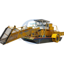 HG85 Automatic Aquatic weed harvester river and lake cleaning machine